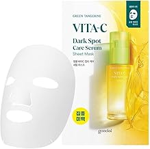 GOODAL Green Tangerine Vitamin C Mask, pack of 5 (2024 Advanced Version)