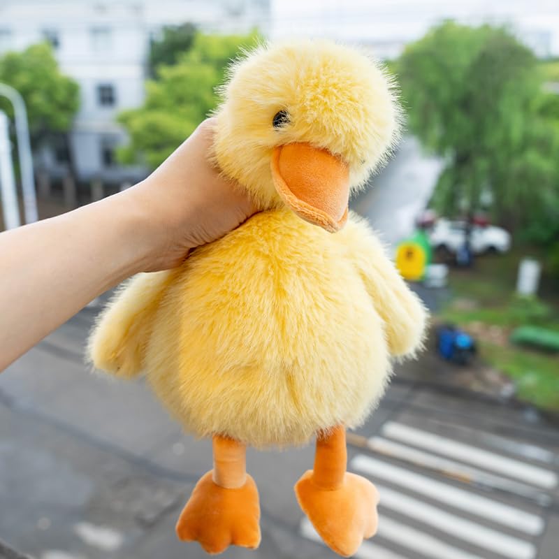Jorkei Yellow Duck Plush Toy 13.8 - Soft Stuffed Animal Valentine Birthday Gift