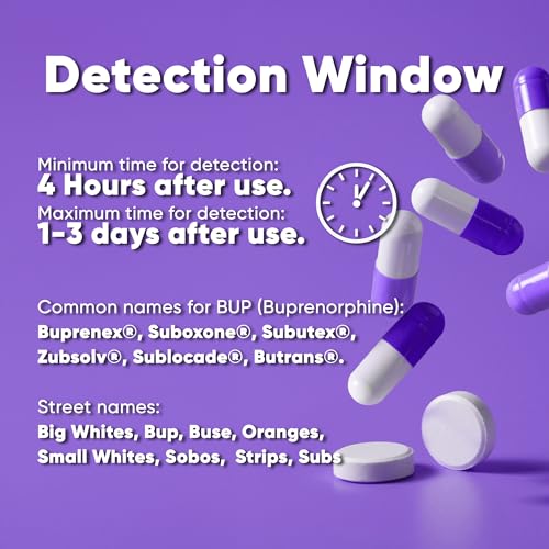 Safe Life [10 Pack] Buprenorphine (BUP) Single Panel Urine Drug Test, Highly Sensitive, Cut-Off Level of 10 ng/ml, Fast Result Within 5 Mins - Thumbnail 2