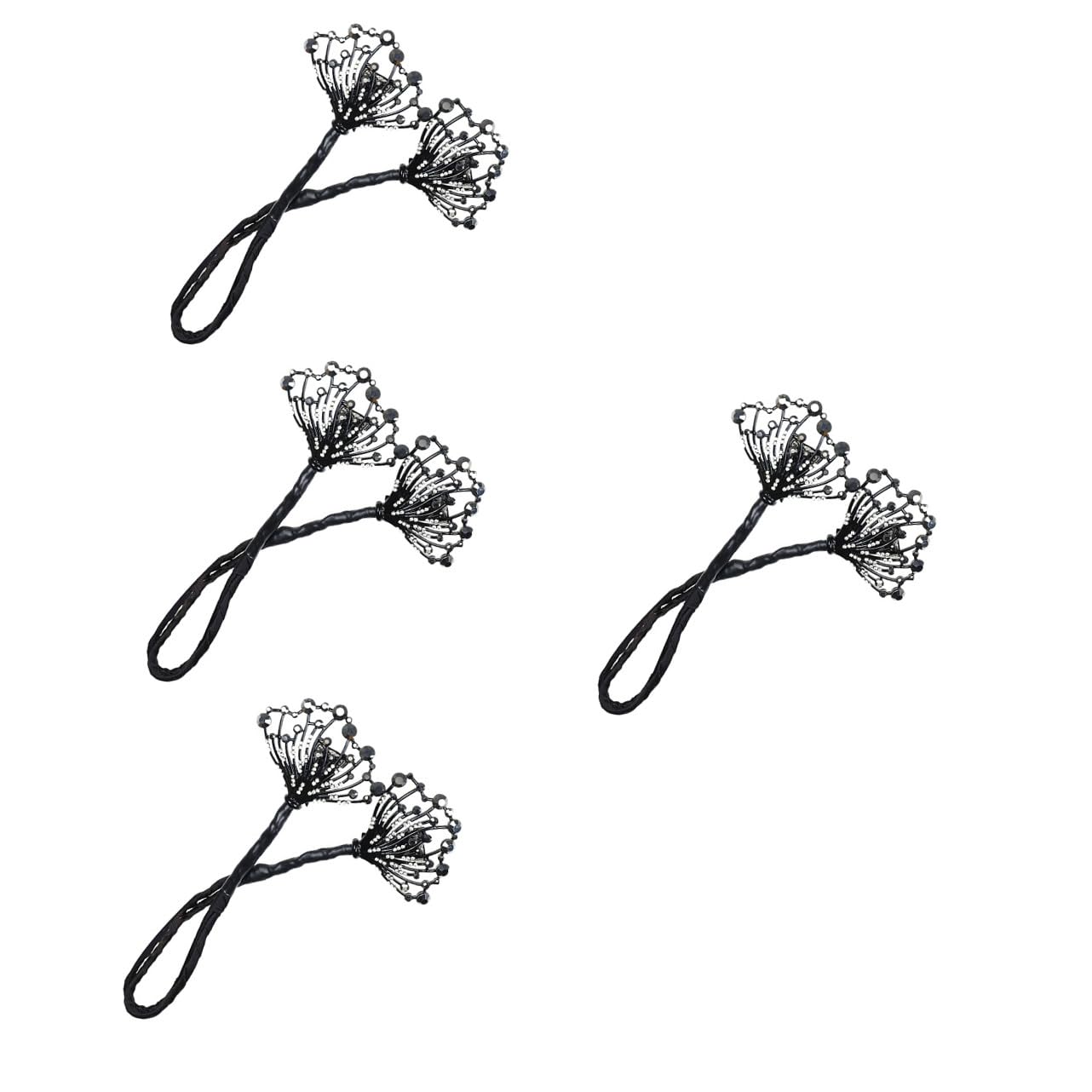 minkissy 4pezzi Chignon Creatore Per Acconciature Accessorio Per Donne e Ragazze Facile Da Usare Per Eleganti Chignon Pochi Minuti Design Curato e Versatile Compatibile Con Diversi Di