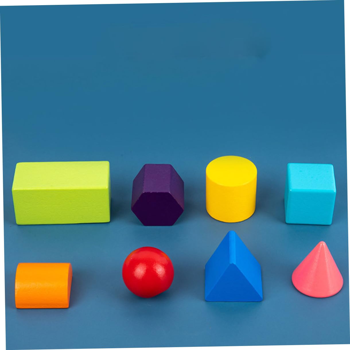 Giocattolo Educativo Blocchi Specchio in Legno e Vetro per Ragazzo Ragazza, Stimola Pensiero Spaziale Geometrico e Creatività, Regalo per Compleanno o Festa