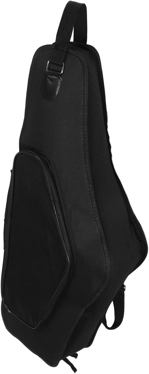 Waterproof Shockproof Alto Saxophone Backpack Case with Dual Straps Universal Fit for Musicians Lightweight Protective Bag for Alto Sax Instrument