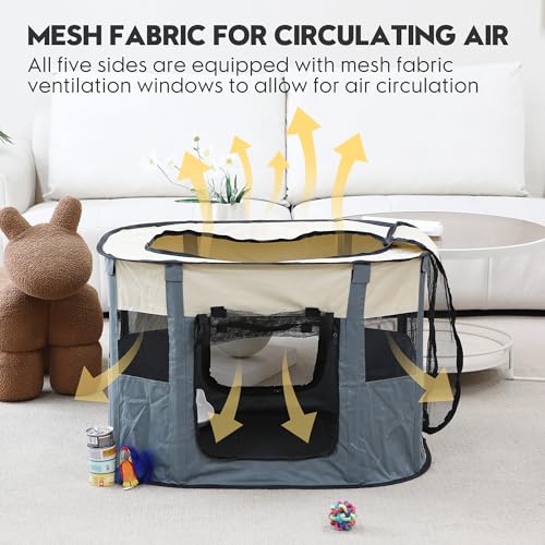 Parc pliable pour animal sans odeur pour protéger votre chiot ou chat - 5