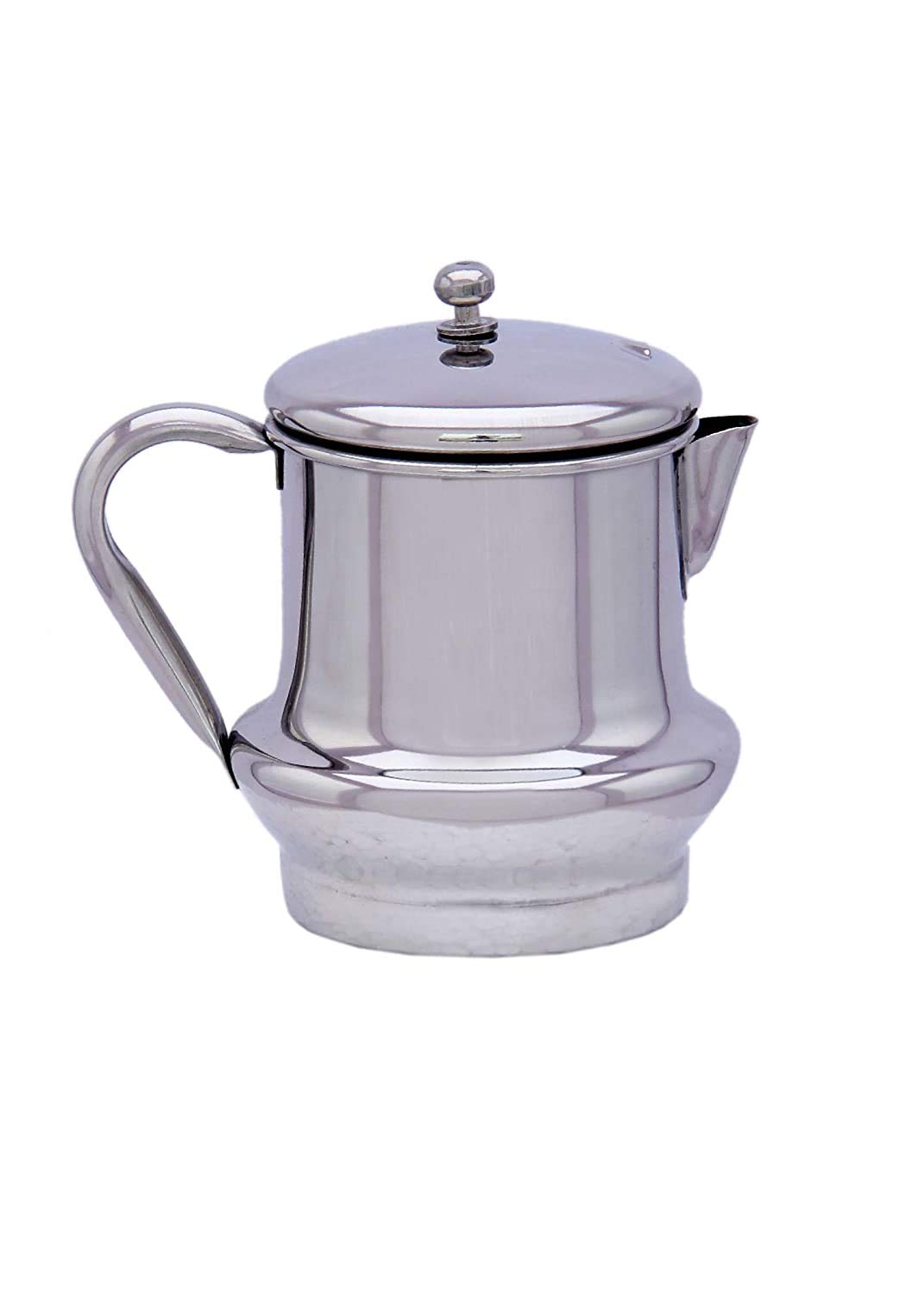 Dharam Paul TradersMini jug/Kettle for Tea/Water/juices/Coffee etc.300 ml.Height-13cm appx,weight-230 Grams. Padma