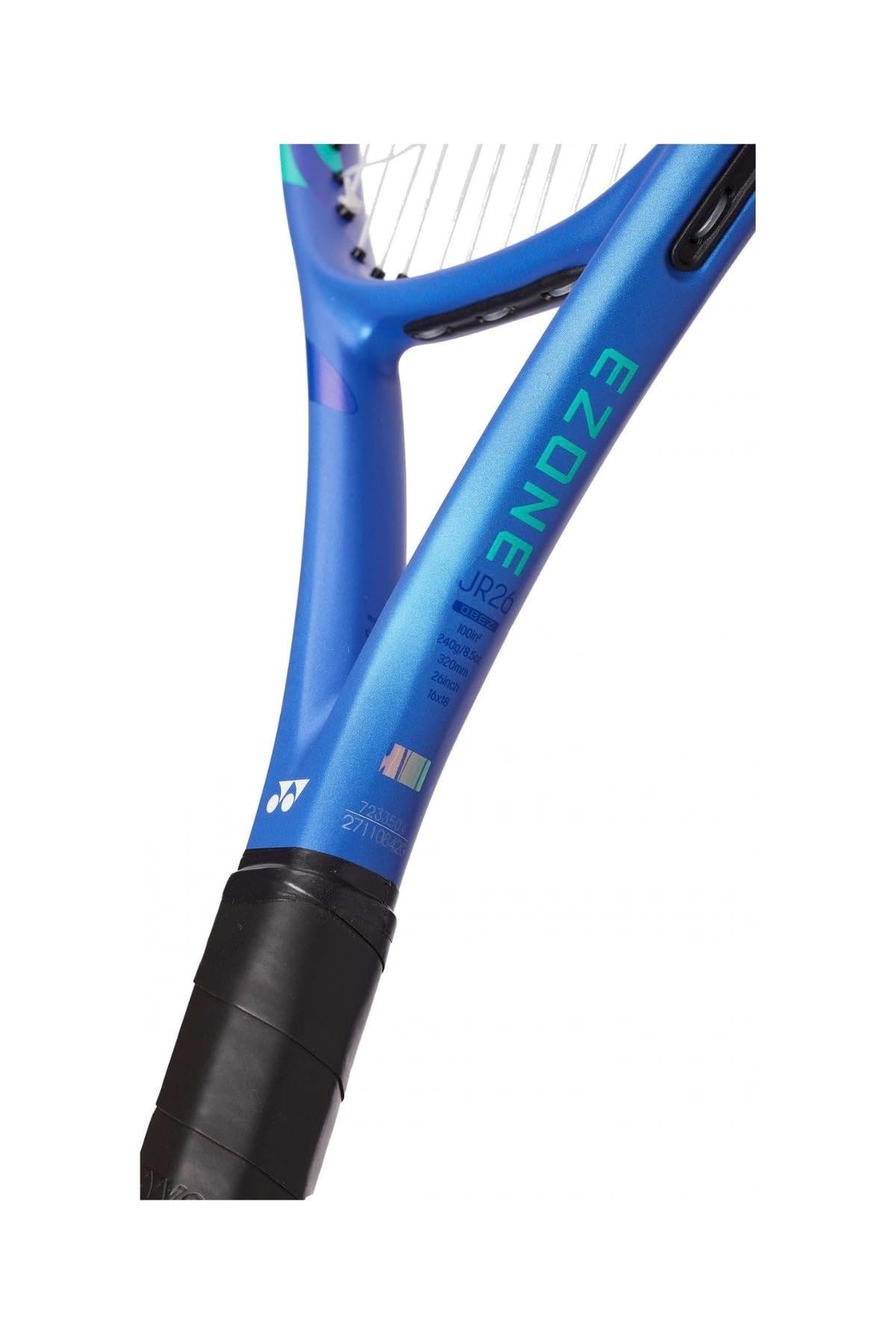 Yonex Ezone Jr26 8th Generation - Racchetta da tennis con corda G02, blu