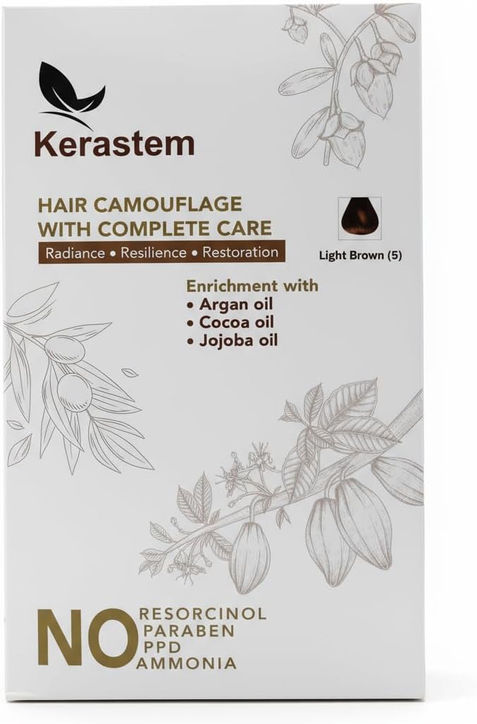 Kerastem Hair Color (Formerly Known as Optima) 150ml - Light Brown No 5