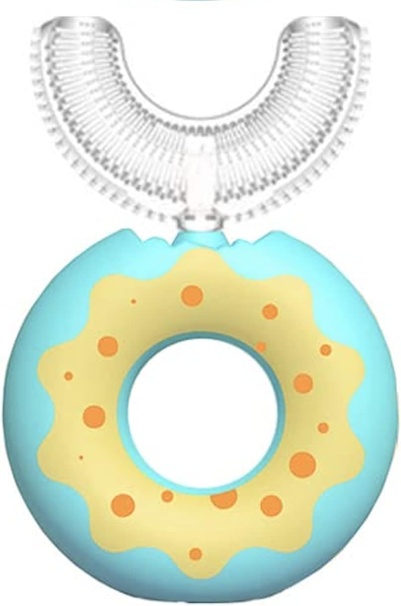 DC DECORIO- A UNIQUE PRODUCT RANGE 2023 Kids Tooth Brush For 2-6 Years (Donut-Blue), Manual, Pack of 1