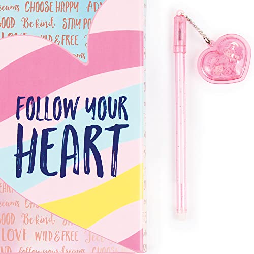 Conjunto Diario Follow Your Heart y Bolígrafo miniatura 7