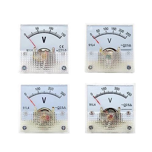 Voltmètre AC analogique 300V haute précision 91L4 avec cadran lisible - 5
