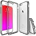 iPhone 6s Plus Case, Ringke [Fusion] Clear PC Back TPU Bumper w/ Screen Protector [Drop Protection/Shock Absorption Technology][Attached Dust Cap] For Apple iPhone 6s Plus / 6 Plus - Smoke Black