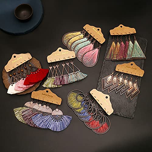 1 Paar Bohemen Stijl Kwastje Bloemblaadje Dangle Oorbellen Acryl Lange Bloem Stud Oorbellen Mode-sieraden Accessoires Cadeau kopen vanaf een prijs van 3.91