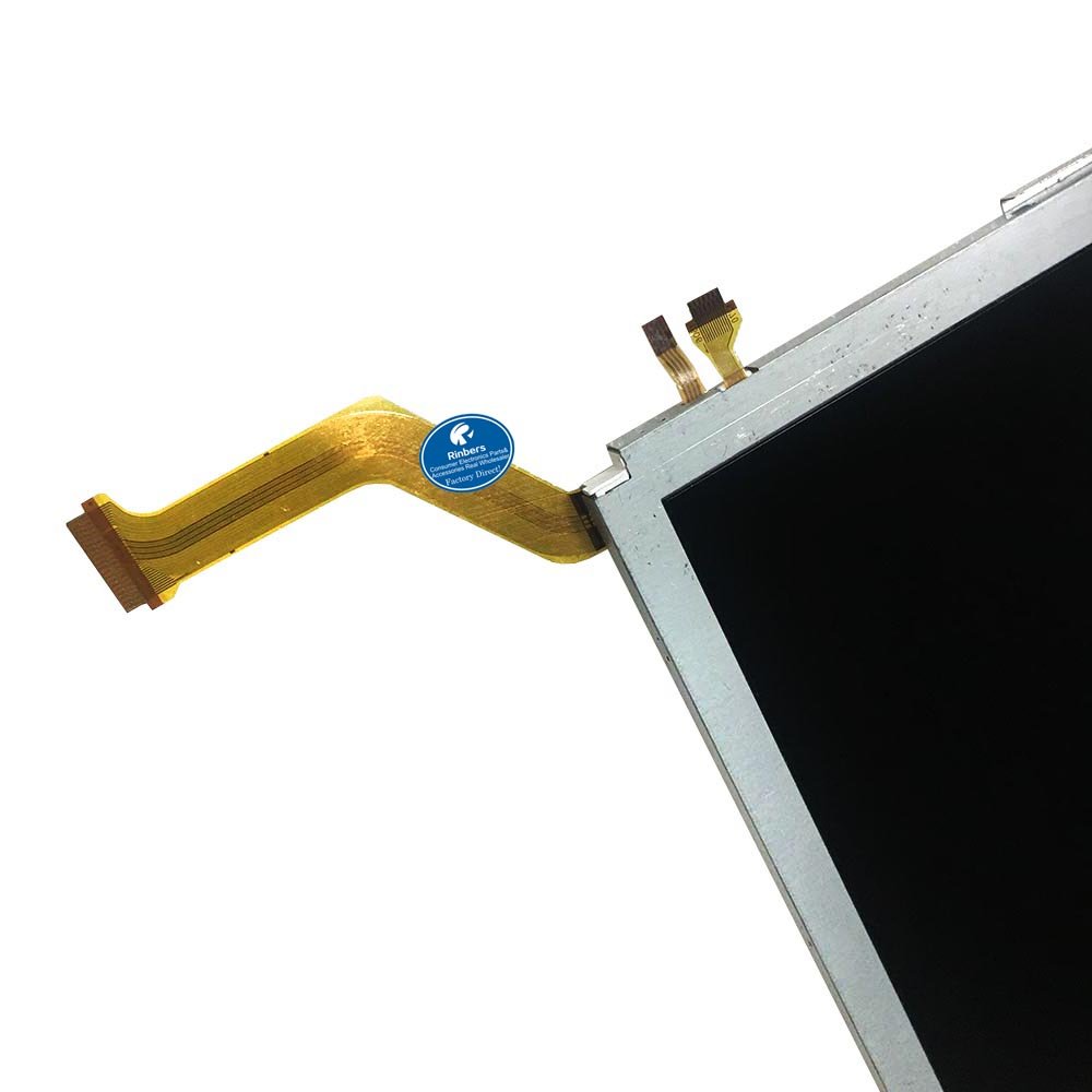 Rinbers® Schermo LCD superiore di ricambio OEM per Nintendo New 3DS N3DS XL LL (2015 rilasciato) con strumento Y (non per 3DS o 3DS XL LL Top schermo LCD)