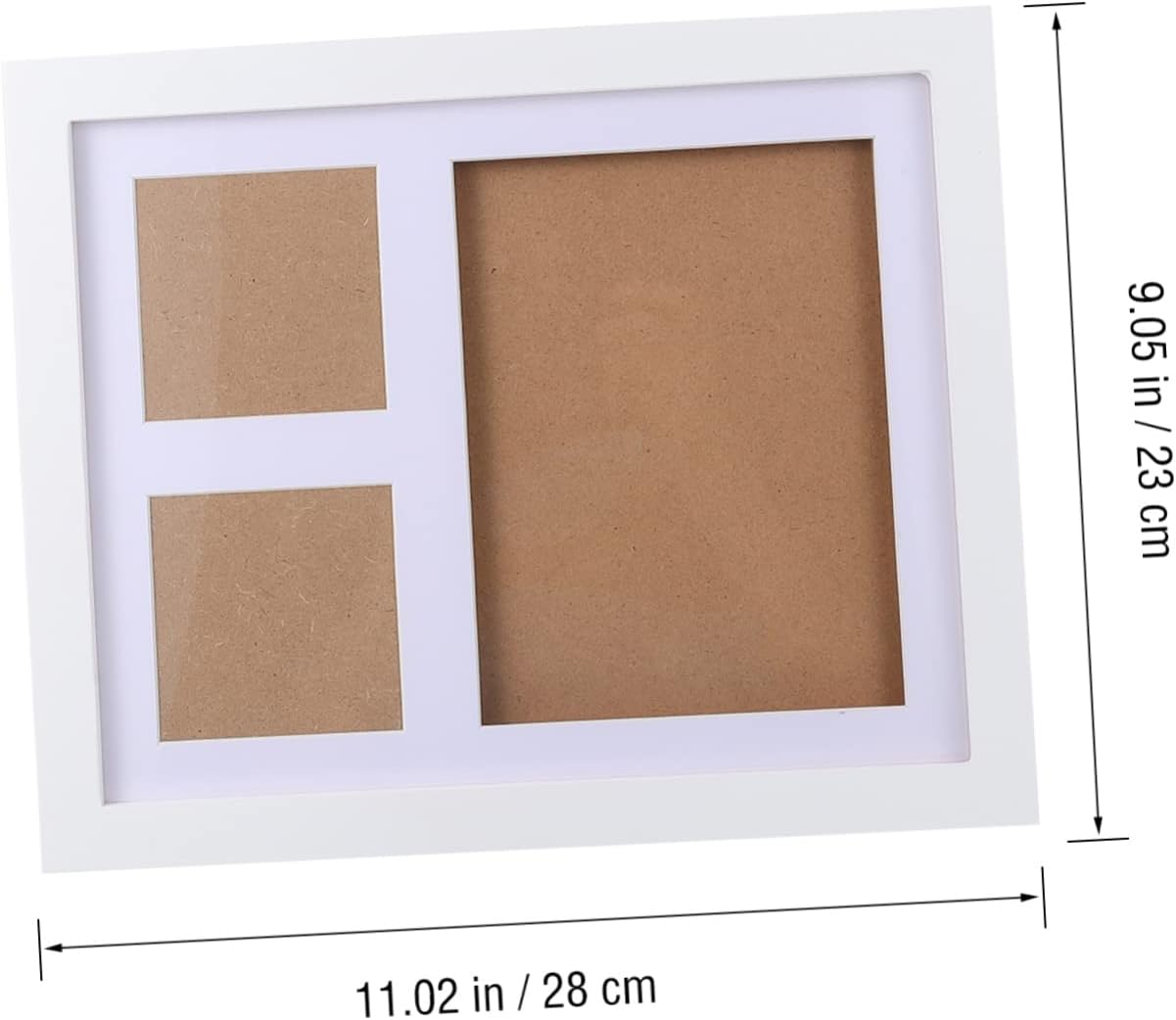 Vaguelly 1set Newborn Handprint Keepsake Frame Memory Photo Frame for and for Wall Decoration and Cherishing Your Growth