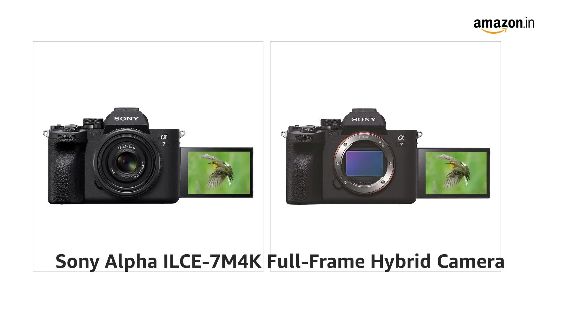 Buy Sony Alpha ILCE-7M4 Full-Frame Hybrid Camera 33MP