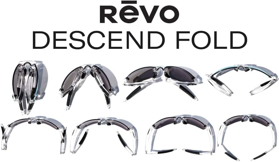 Miniatura 5 de Revo Gafas de sol Descend Fold Lente sin montura polarizada con marco plegable