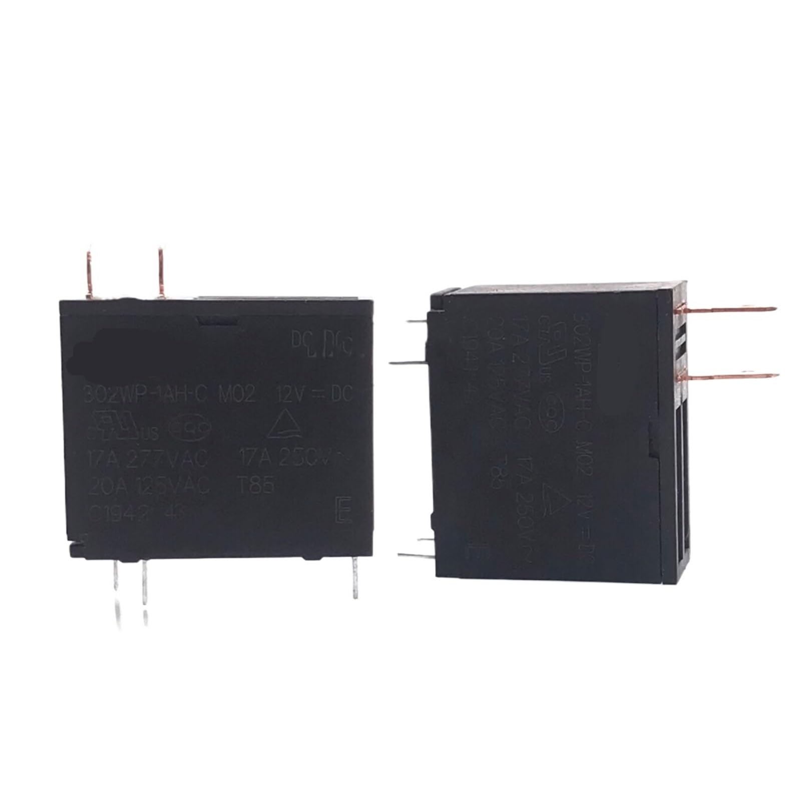 Relais 302WP-1AH-C-M02 4PIN 20A 12VDC commutateur tension continue PCB - 2