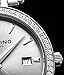Stuhrling Original Women's 579.01 Soiree Swiss Quartz Swarovski Crystals Date Watch (Silver)