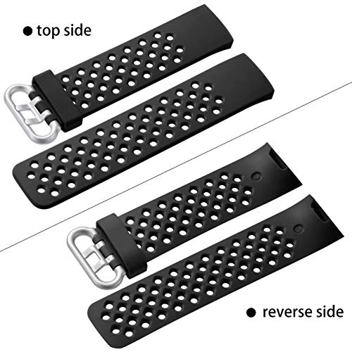 Pulseiras Wepro compatíveis com Fitbit Charge 4/Charge 3/Charge 3 SE, pulseira à prova d'água com o