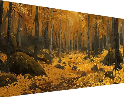 Broderie Diamant Kit Complet Arbre 5D : Une Œuvre d'Art Scintillante Home Decor 70x140cm