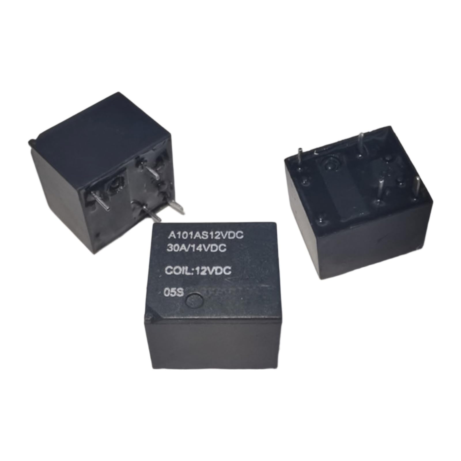 Relais A101AS12VDC composant électronique tension 12V continu PCB - 2