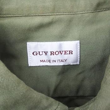 【新品未使用】GUY ROVER / 別注ミリタリーシャツ　サイズM Amazon.co.jp: ギローバー GUY ROVER ミリタリーシャツ