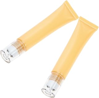 20g容量ローラーボールディスペンサー2個セット アイクリーム フェイスジェル用密閉チューブ 持ち運びに適したスキンケアマッサー