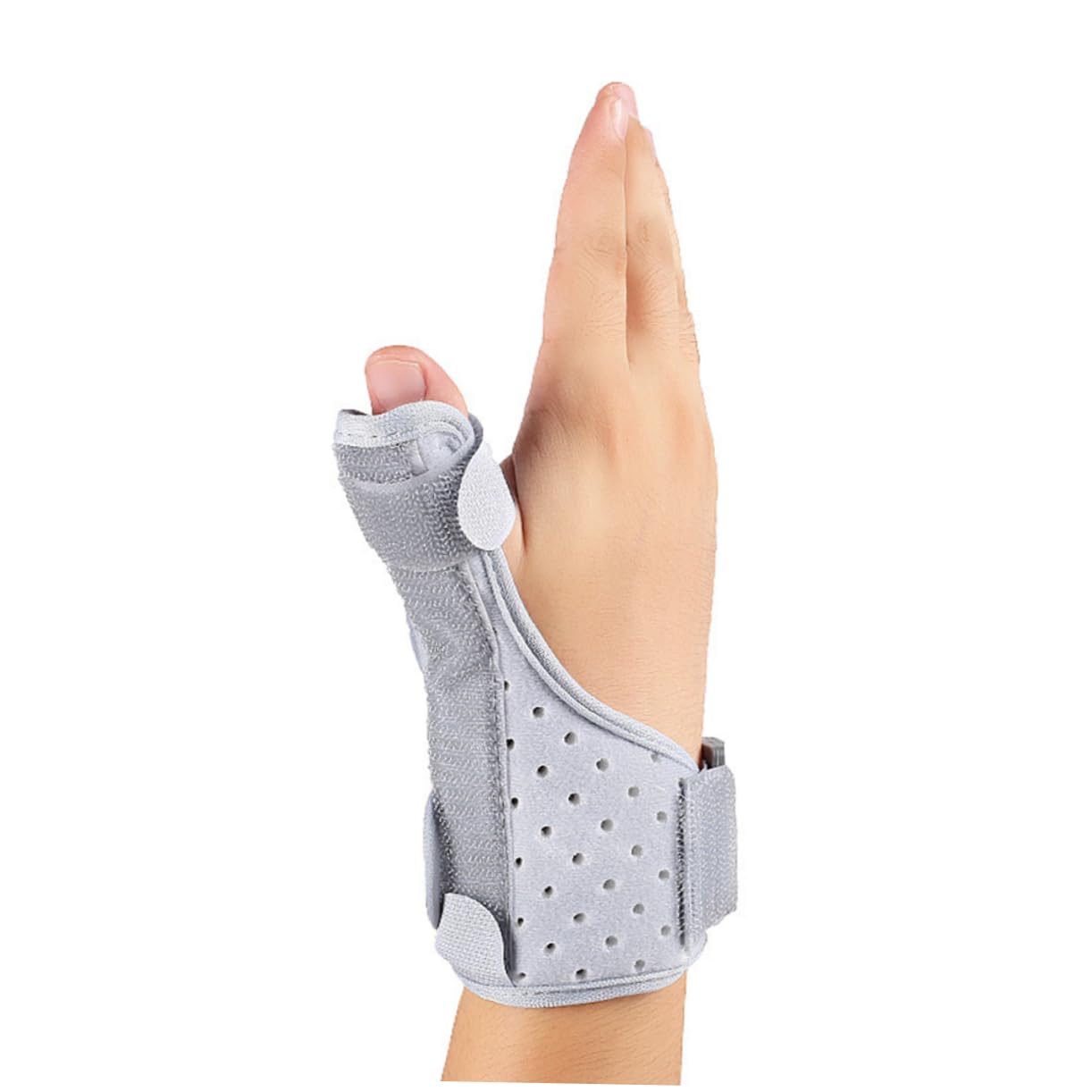 UTHCLO 1pc Right Hand Thumb Stabilizer Wrist Guard for Athletes Sports Wrist Brace Support Band (black)