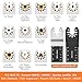 Abizarch 8Pcs Oscillating Saw Tool Blades Set Bi-metal Stainless Steel Multitool Blades Kit Quick Release Oscillating Blades Precise Cutting Saw Blades with 3 Gaskets for Wood Plastic Cutting(8pcs)