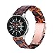 Produktbild Band Kompatibel für Galaxy Watch 46mm, YiMiky 22MM Resin Ersatzarmband Armband Faltschließe Armband Damen Herren Armband WatchBand für Samsung Galaxy Watch 3 45mm/Gear S3 Frontier/Gear S3 (A02)
