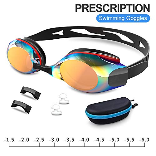 swimming goggles corrective lenses