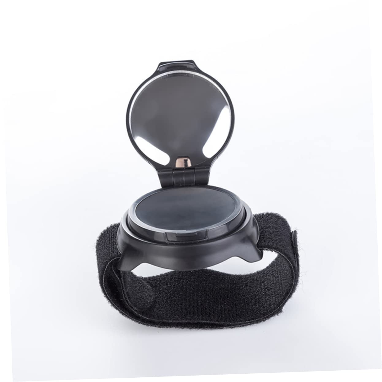 SUPVOX 3 Set Di Specchietti Retrovisori Da Polso Per Bici Specchietti Retrovisori Di Sicurezza A Montaggio Rapido Materiale Nero 2 Pezzi*3