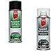 Produktbild KWASNY_bundle LACKIERSET Kunststoff-LACKSPRAY SCHWARZ + Kunststoff-HAFTVERMITTLER JE 400 ML