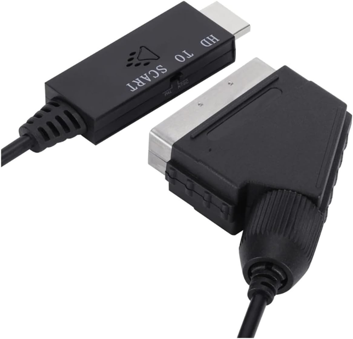 Display Conversion Line to Scart Adapter Converter Compatible for HDMI-Compatible 1.3 Monitor Conversion Cable