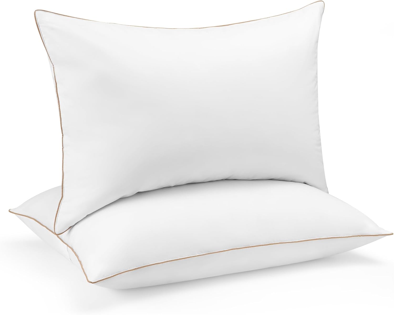 Set 2 Almohadas Pluma y Plumón de Ganso 66 x 51 cm