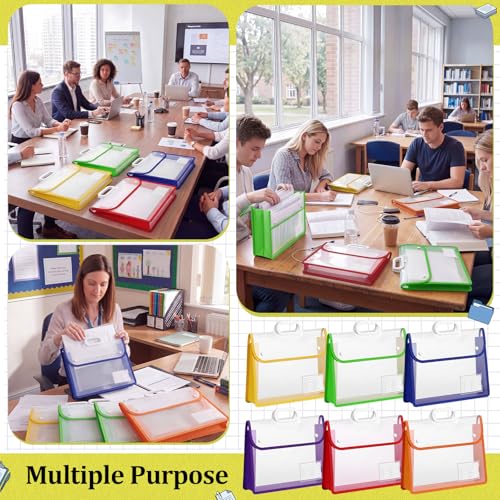 Rangement documents A4 plastique Sabary dossier extensible coloré