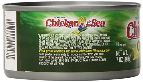 Chicken Of The Sea Chunk Light Tuna, 12 Count #TOP2