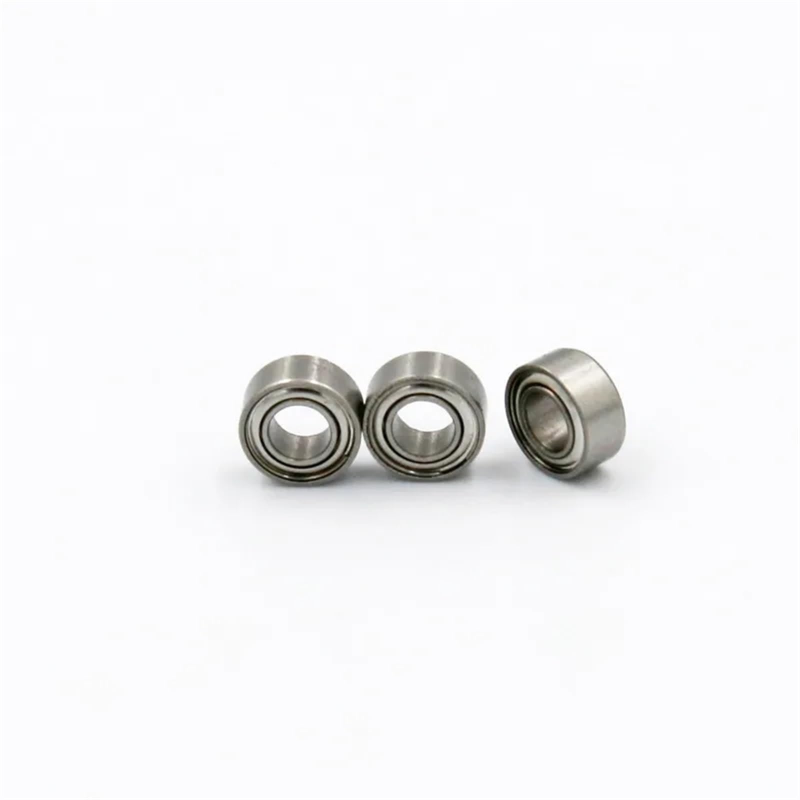 Rodamientos de Bolas de Ranura Profunda de Acero Inoxidable SR144ZZ de 50/100/500 Piezas, 3,175 x 6,35 x 2,78 mm, 3,175 x 6,35 x 2,78 mm(100pcs)