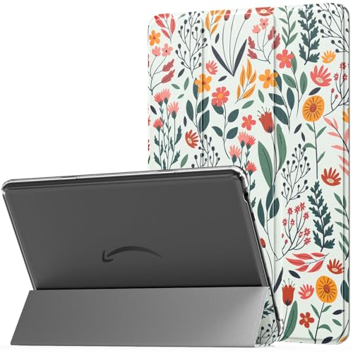 MoKo Amazon Kindle Fire HD 10^ubgP[X(13 2023N) 10.1C` PUU[ O܂X^hJo[ Fire Tablet 10 2023p EFCN/X[vA