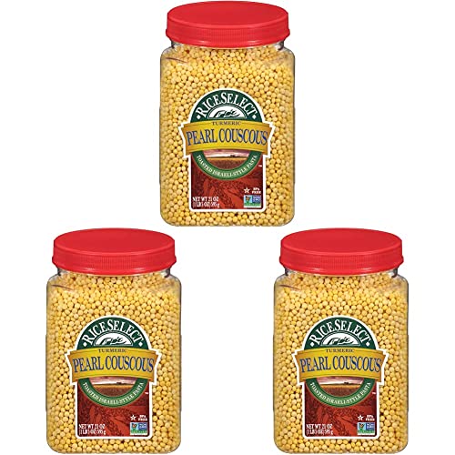 Riceselect Pearl Couscous With Turmeric, 21 Oz (Pack Of 3) #TOP30