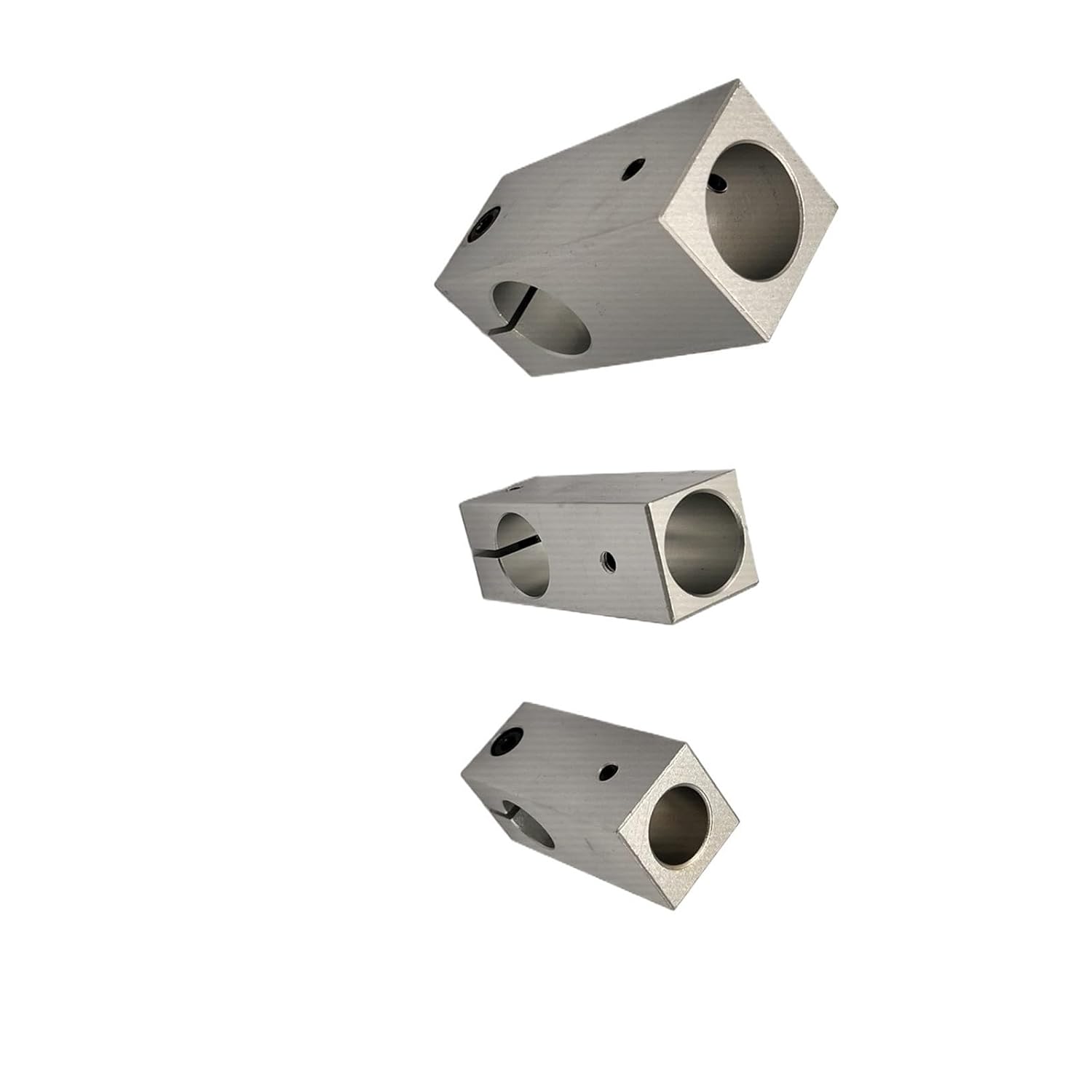 T-shaped Series Pillar Fixed Clamp Cross Shaped And L-shaped Oval Hole RDW-D10 Series Aluminum Open Clamping Fixture Connectors(Hole D12mm L-10.5mm)