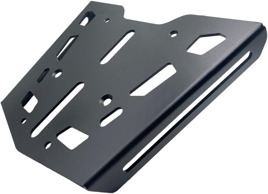 Off-Road Motorcycle Rear Rack Luggage Carrier for CFMOTO 800MT-X 800MTX 800MT X 2024-2025, CNC Aluminum Cargo Plate fit for Rear Box Top Case or Strapping Gear