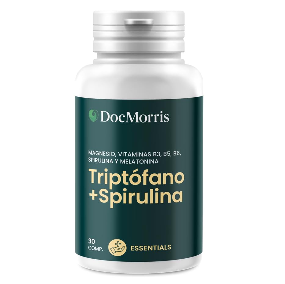 DocMorris Triptófano + Spirulina 30Caps