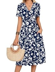 Blue White Floral