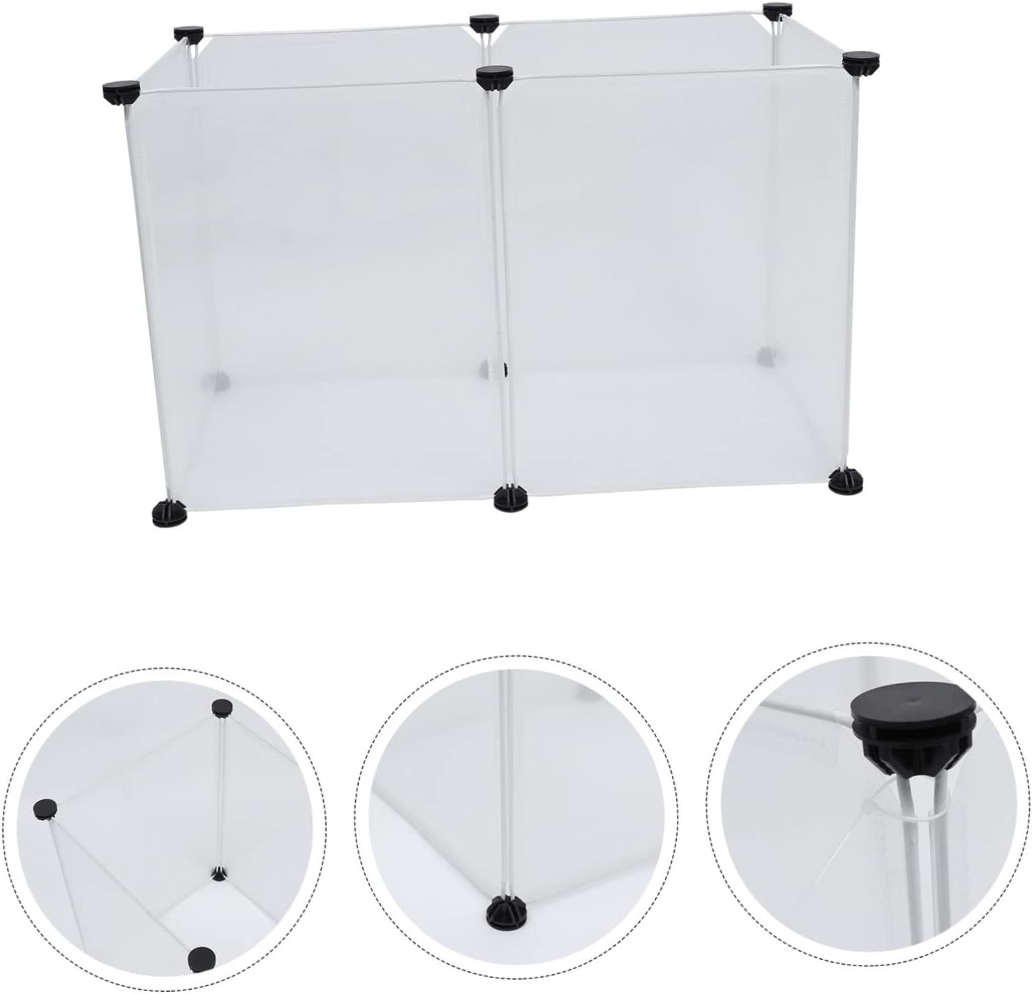 BESPORTBLE 1set Pet Playpen Hamster Fence Design for Easy to Install Portable Barrier for Use