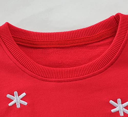 Ddsol Toddler Little Girl Christmas Sweatshirt Kid Ugly Santa Claus Reindeer Tree Shirt Xmas Long Sleeve Tee Top Clothes 5 Ddsol Toddler Little Girl Christmas Sweatshirt Kid Ugly Santa Claus Reindeer Tree Shirt Xmas Long Sleeve Tee Top Clothes - Image 6