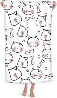 Cat Dog Bone Protect Animal Pet Lover Throw Blanket Soft Warm Flannel