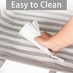 BOOMIBOO 2-Pack Large Laundry Basket,Waterproof Freestanding Laundry Hamper,Collapsible Clothes Basket with Easy Carry Handles in Laundry Room Bathroom Bedroom Dorm,Grey,75L - Image 5
