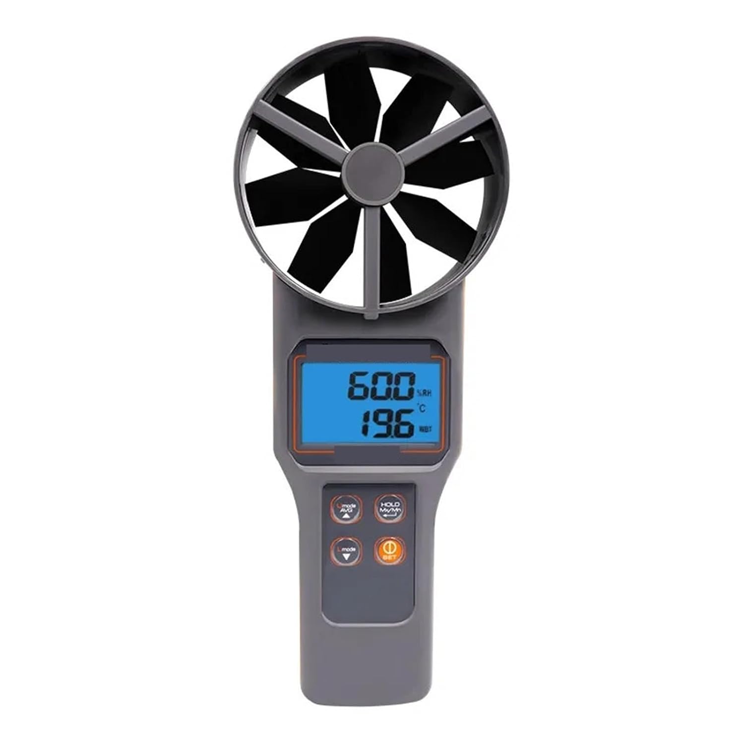 AZ8919 Anemometer Wind Speed Tester Carbon Dioxide Tester Dewpoint Temperature Meter