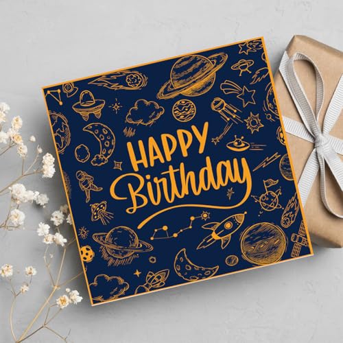 Greeting Card - Birthday | Universe | Kids Birthday (Foil Card)