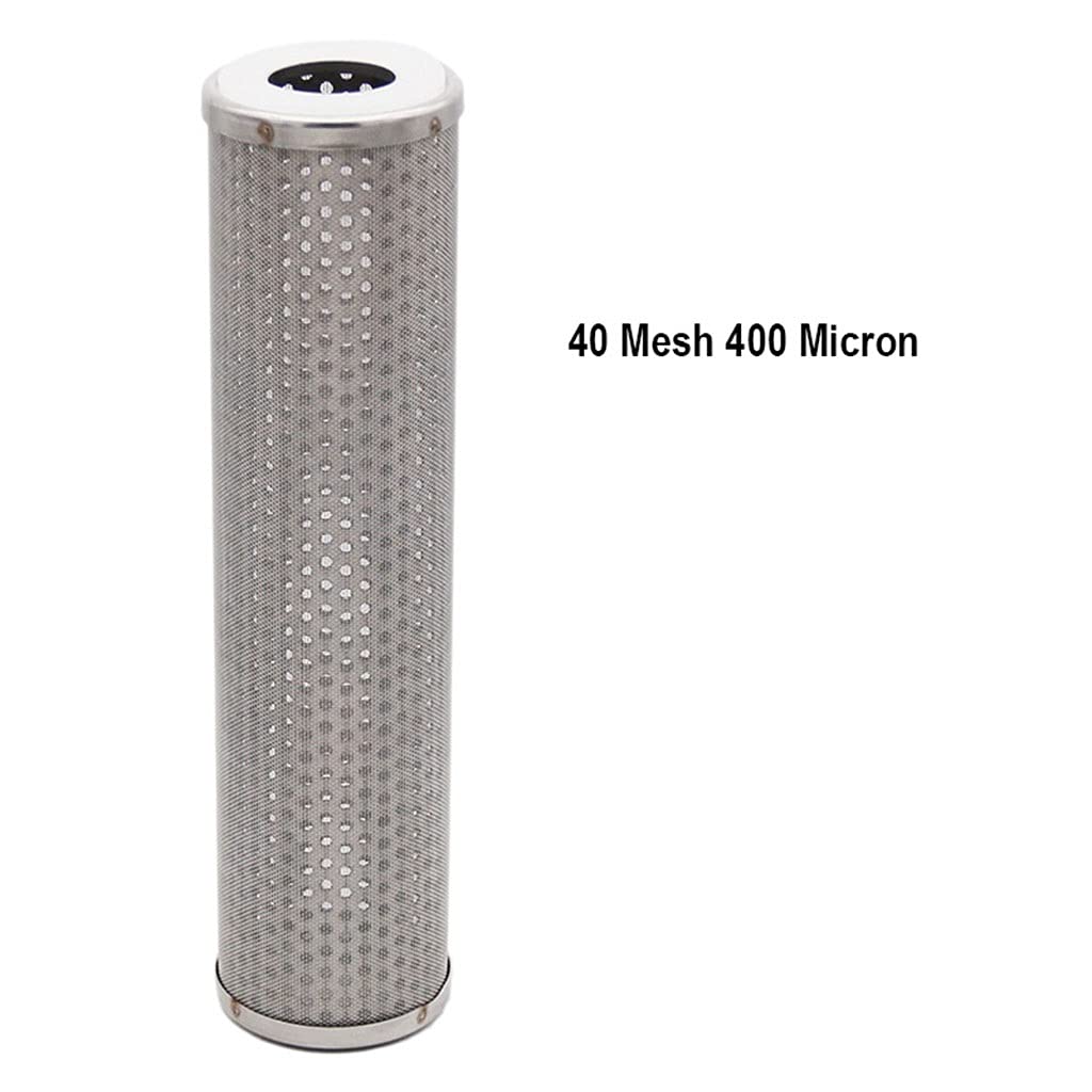 Schlauchfilter, 9, 88" hohe Edelstahl-Filtrationskartusche, Bierbrau-Siebe(150 Micron)
